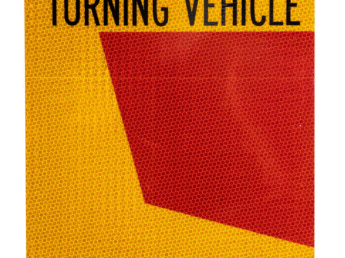 REFLECTIVE DNOTV VINYL SIGN 300 X 400