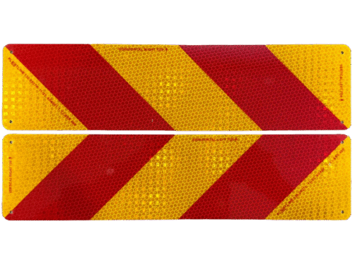 REFLECTIVE ALUMINIUM SIGN 100 X 400